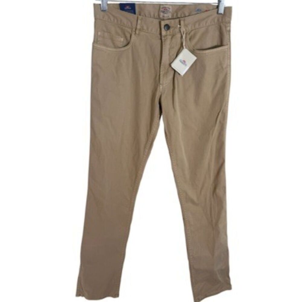 Faherty Comfort Twill Khaki 5 Pocket Pant Size 31